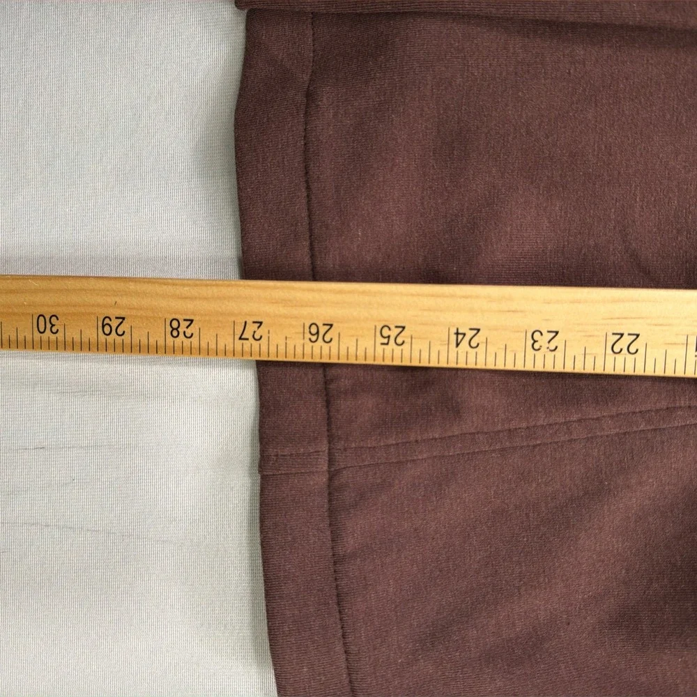 The Normal Brand Blazer Knit Cotton Blend Patch Pocket Brown Mens Size Medium